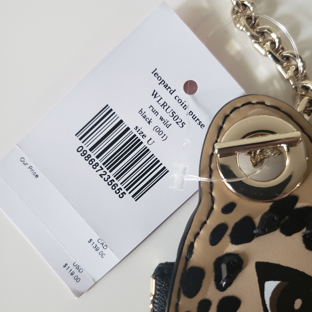 ❗SOLD❗Kate Spade | Run Wild Leopard Coin Purse - Picture 10 of 12